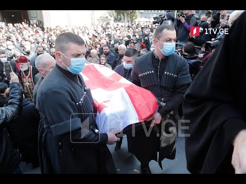 ქართველი მებრძოლები სამხედრო პატივით დაკრძალეს